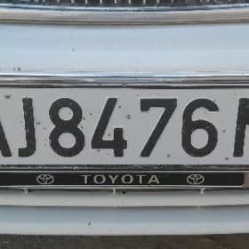 Maşyn nomeri yitdi