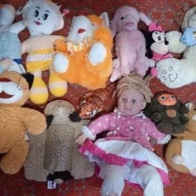 игрушки мягкие