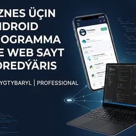 Android, windows programmalar, web sayt