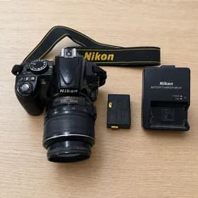 Nikon D3100 + объектив 18-55 VR + зарядка