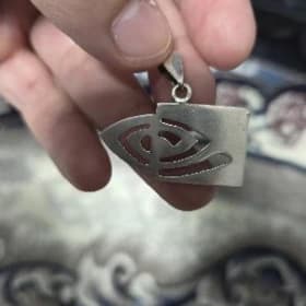 Брелок серебро