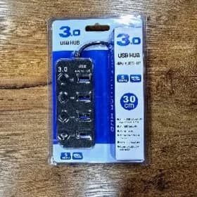 High-Speed 4-Port USB 3.0 Hub