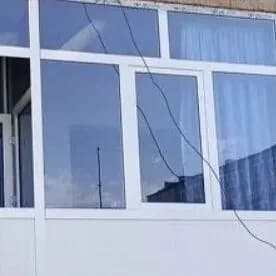 6 метровая оконная рама