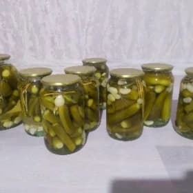 Соленые огурчики