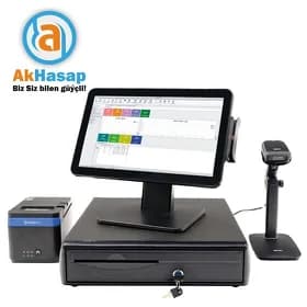 KASSA APARAT BARKOD SKANER CEK PRINTER AKHASAP✅