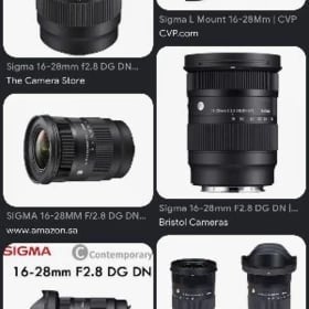 sigma 16/28mm obyektiw