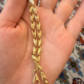 Gyzyl Bolt Braslet