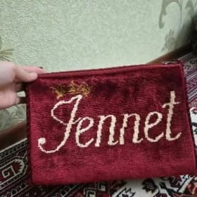 Jennet At yazylan haly sumka