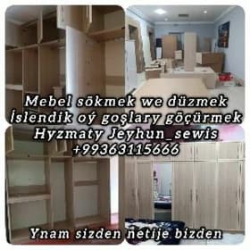ÖÝ WE OFİS GÖÇÜRMEK HYZMATY