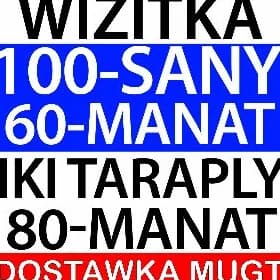 Plakat Nakleyka Wizitka Baydak