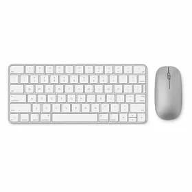 Комплект клавиатура и мышь Meetion iKey C210 Серебристый (En)