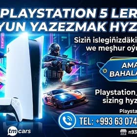 Ps5 oyun yazmak hyzmaty