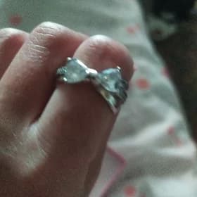 серебряное кольцо
