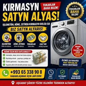 kirmasyn saty alyas kir maşyn