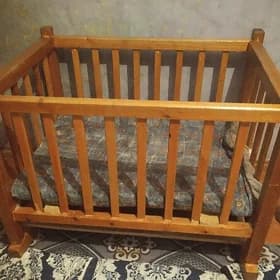 детские кровать качалка