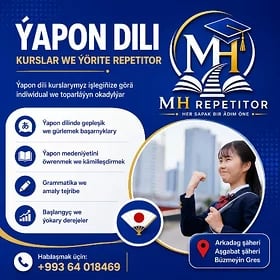 Ýapon dili kurs we repetitor