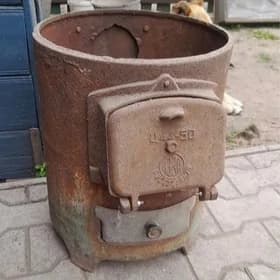 Печь "буржуйка"