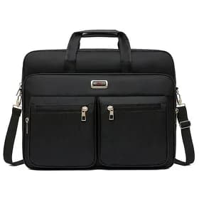 Сумка для ноутбука 15.6", модель GQ59444, размер 40x30x12 см, черный