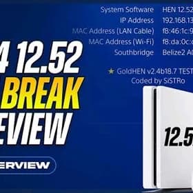 PS4 proshiwka 12.52 /+игры
