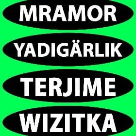 Mramor Wizitka Terjime Bokal