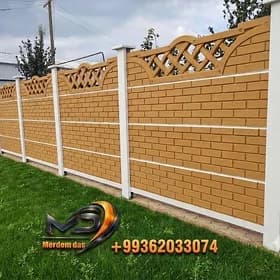 BETON ZABORLARY, DAŞLAR KERPIÇ
