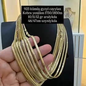 kobra 925 kümüş gyzyl cayylan