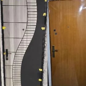 дверь обшивки замок ручки серд