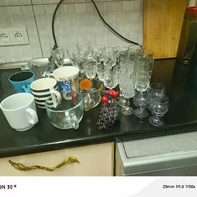 Хрусталь, стакан, бакаллар