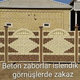 Beton zabor