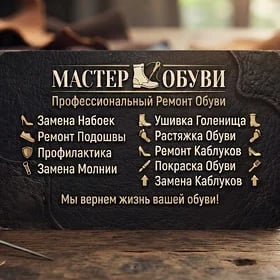 Ремонт обуви kowus ayakgap