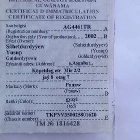TEH PASPORT TIR AG4461TR