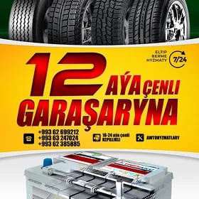 TEKER 12 AÝA ÇENLI GARAŞARYNA