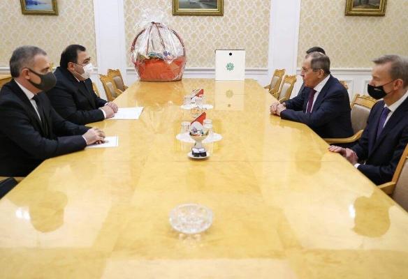 Sergeý Lawrow Türkmenistanyň daşary işler ministriniň orunbasaryny kabul etdi