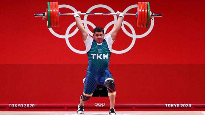 Öwez Öwezow Tokio Olimpiadasynda 109 kg çenli agram derejede 10-njy boldy