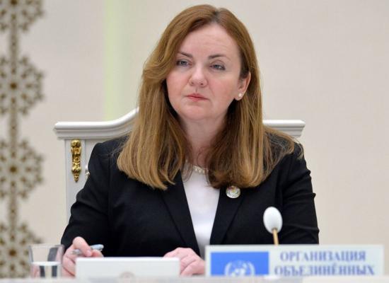 Gurbanguly Berdimuhamedow Natalýa German bilen duşuşyk geçirdi