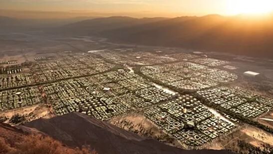 Датский архитектор построит посреди американской пустыни крупный мегаполис