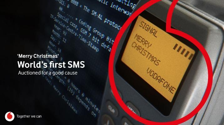 Первое в мире СМС продали за 121 тысячу долларов
