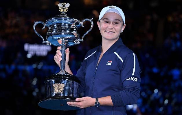 Eşli Barti Australian Open ýaryşynda ýeňiji boldy