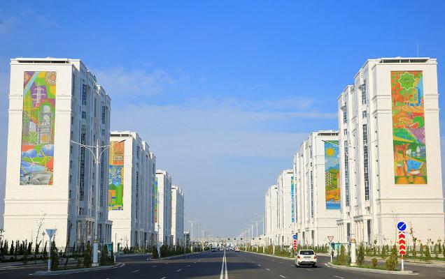 Улицы Ашхабада, на которых движение будет ограничено в течение текущей недели (карта)