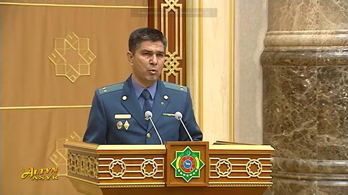 Serdar Berdimuhamedow Türkmenistanyň täze içeri işler ministrini belledi