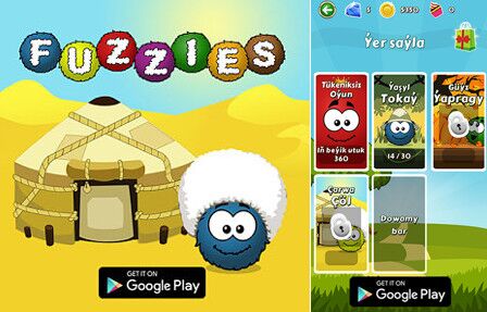 В Google Play появилась туркменская игра для смартфонов «Пушистики»