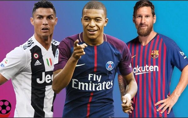 Mbappe dünýäniň iň gymmat oýunçysy. Ronaldu top 15-de ýok