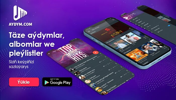 Aydym.com-yň «Premium» hyzmatyny birikdirip, hemişe aýdymda boluň!