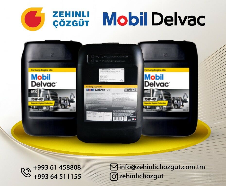 Mobil Delvac HD 10w40 20L 1 TMT - Aşgabat - img 2