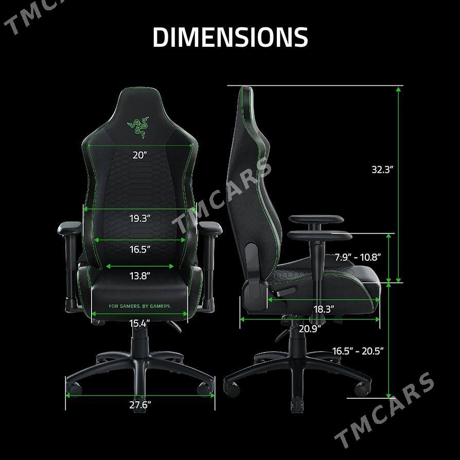 Игровое кресло Razer Iskur X - Ашхабад - img 4