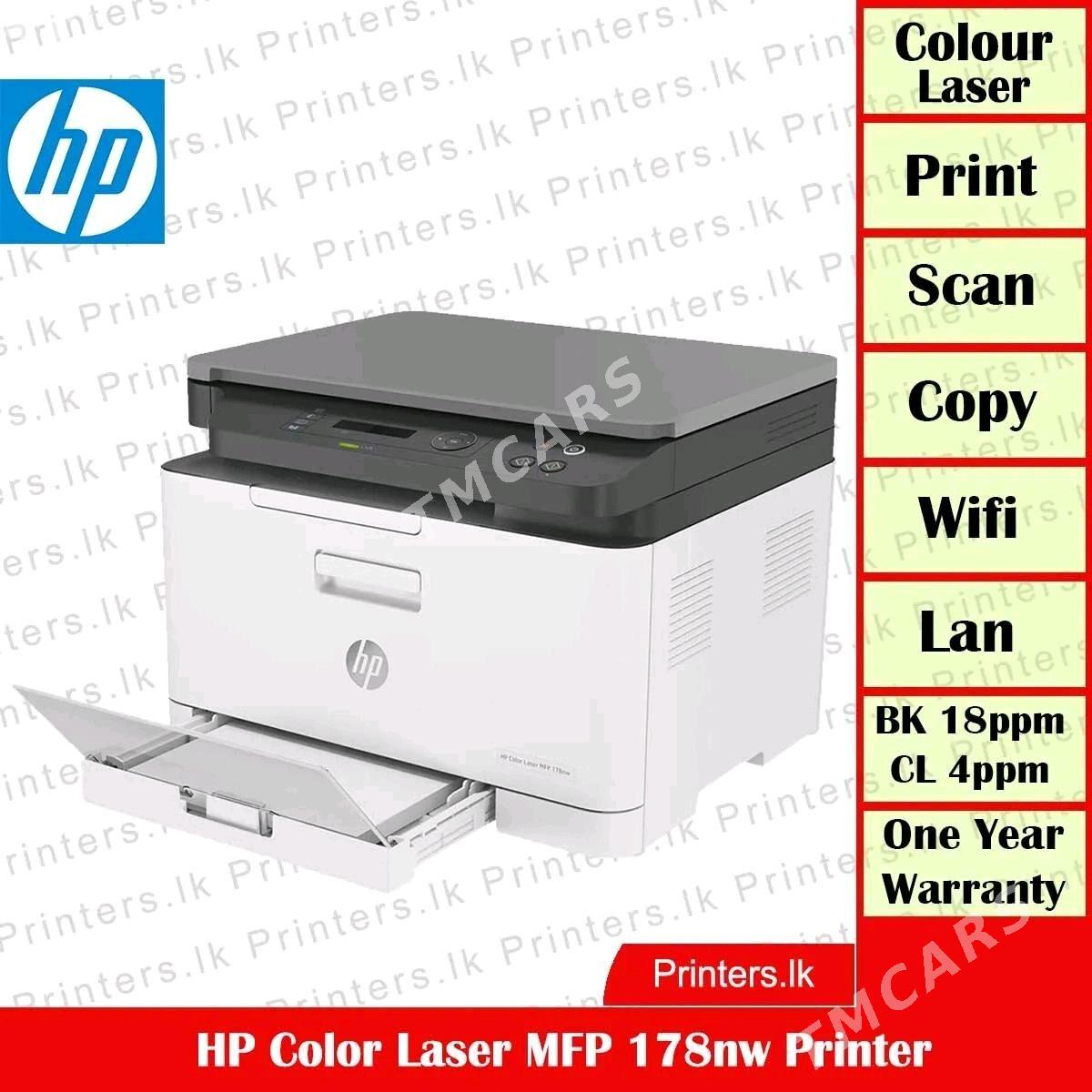 PRINTER HP 178 WI-FI PAKET - Aşgabat - img 4