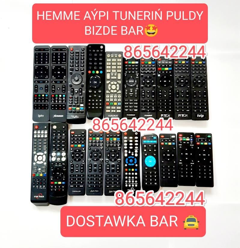 AYPI TUNER IPTV PULTLAR ПУЛЬТЫ - Aşgabat - img 8