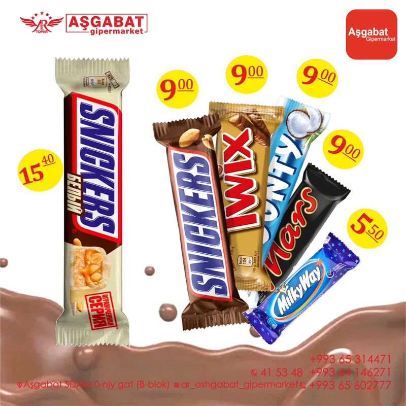 шоколадки - Aşgabat - img 4
