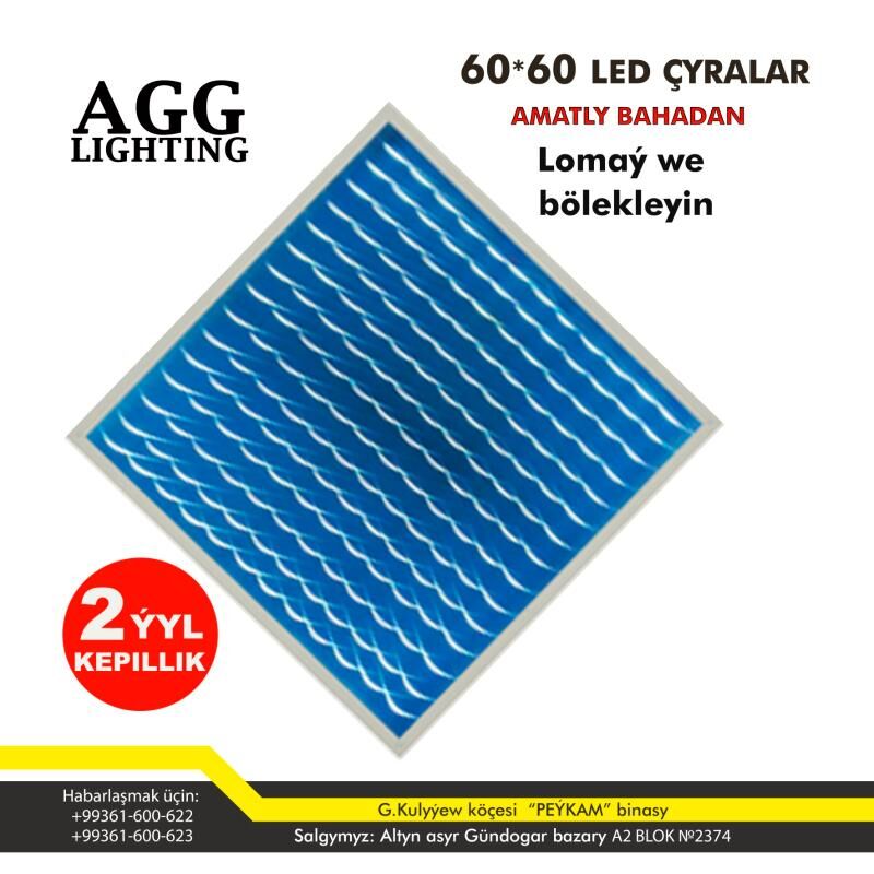 AGG lighting 60*60 led çyra - Ашхабад - img 3