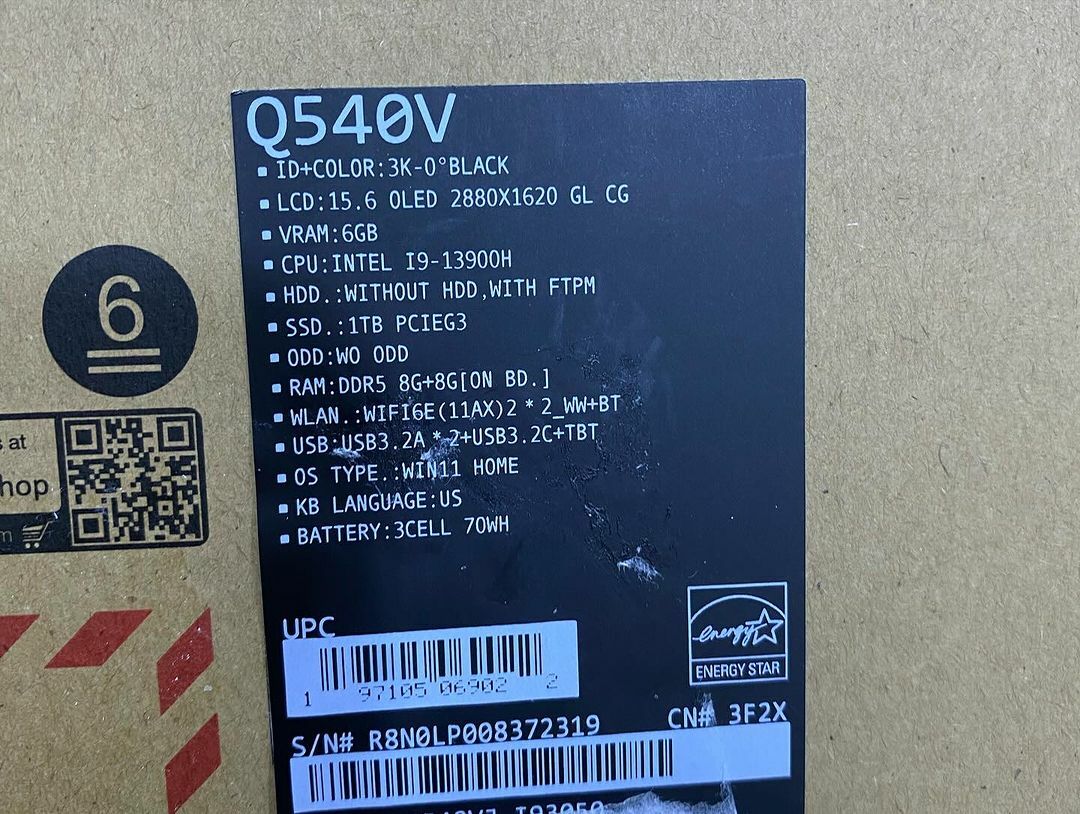 ASUS i9 13900H/RTX 6GB - Aşgabat - img 6